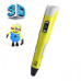 3D ручка Smart 3D Pen 2 c LCD дисплеєм. Колір жовтий 3D ручка Smart 3D Pen 2 c LCD дисплеєм. Колір жовтий