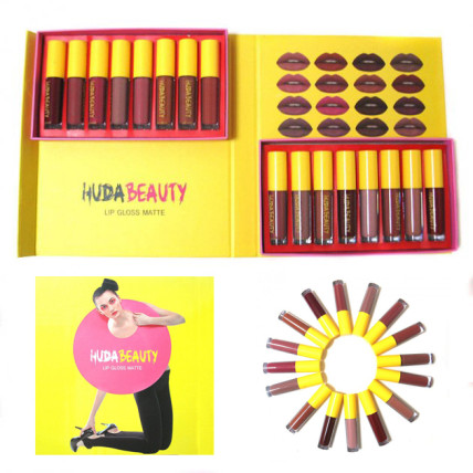 Набір помад Huda Beauty Victorias Secret (16 шт) Набір помад Huda Beauty Victorias Secret (16 шт)