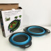 Друшляк складаний COLLAPSIBLE FILTER BASKETS (силіконовий). Колір блакитний Друшляк складаний COLLAPSIBLE FILTER BASKETS (силіконовий). Колір блакитний