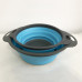 Друшляк складаний COLLAPSIBLE FILTER BASKETS (силіконовий). Колір блакитний Друшляк складаний COLLAPSIBLE FILTER BASKETS (силіконовий). Колір блакитний