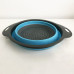 Друшляк складаний COLLAPSIBLE FILTER BASKETS (силіконовий). Колір блакитний Друшляк складаний COLLAPSIBLE FILTER BASKETS (силіконовий). Колір блакитний