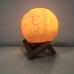 Нічник місяць, який світиться Moon Lamp 13 см