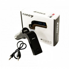 Модулятор FM MOD G7 Bluetooth. Колір чорний Модулятор FM MOD G7 Bluetooth. Колір чорний