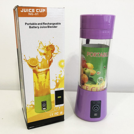 Блендер Smart Juice Cup Fruits USB. Колір фіолетовий Блендер Smart Juice Cup Fruits USB. Колір фіолетовий