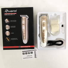 Машинка для стрижки волосся Gemei GM-6113 акумуляторна. Колір: золотий Машинка для стрижки волосся Gemei GM-6113 акумуляторна. Колір: золотий