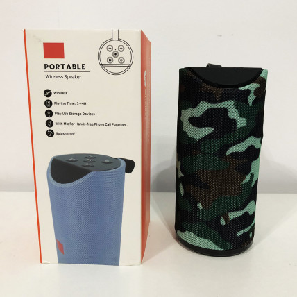 Колонка портативна bluetooth вологостійка JBL TG-113 (аналог). Колір: камуфляж Колонка портативна bluetooth вологостійка JBL TG-113 (аналог). Колір: камуфляж