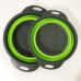 Друшляк складаний COLLAPSIBLE FILTER BASKETS (силіконовий). Колір зелений Друшляк складаний COLLAPSIBLE FILTER BASKETS (силіконовий). Колір зелений