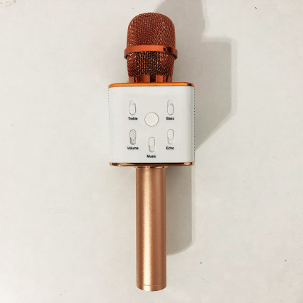 Мікрофон Q-7 Wireless Rose. Колір рожевий Мікрофон Q-7 Wireless Rose. Колір рожевий