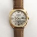 Годинник наручний Panerai White ремінець коричневий (репліка) Годинник наручний Panerai White ремінець коричневий (репліка)