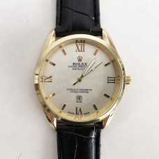 Годинники наручні Rolex White ремінець чорний Годинники наручні Rolex White ремінець чорний