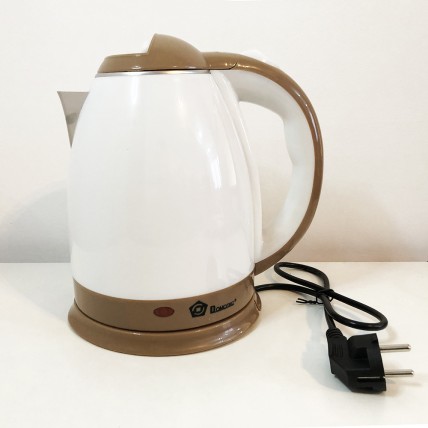 Електрочайник DOMOTEC MS-5025C - чайник електричний. Колір коричневий Електрочайник DOMOTEC MS-5025C - чайник електричний. Колір коричневий