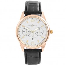 Годинники наручні Ulysse Nardin-Maxi Marine White ремінець чорний (репліка) Годинники наручні Ulysse Nardin-Maxi Marine White ремінець чорний (репліка)