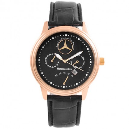 Годинники наручні Mercedes Black (репліка) Годинники наручні Mercedes Black (репліка)