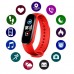 Фітнес браслет Smart Watch M5 Band Classic Black смарт годинник-трекер. Колір червоний Фітнес браслет Smart Watch M5 Band Classic Black смарт годинник-трекер. Колір червоний