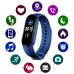Фітнес браслет Smart Watch M5 Band Classic Black смарт годинник-трекер. Колір синій Фітнес браслет Smart Watch M5 Band Classic Black смарт годинник-трекер. Колір синій
