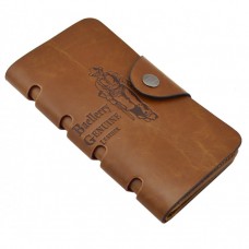 Чоловіче портмоне Baellerry Genuine Leather COK10. Колір: коричневий Чоловіче портмоне Baellerry Genuine Leather COK10. Колір: коричневий