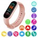 Фітнес браслет FitPro Smart Band M6 (смарт годинник, пульсоксиметр, пульс). Колір рожевий Фітнес браслет FitPro Smart Band M6 (смарт годинник, пульсоксиметр, пульс). Колір рожевий