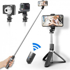 Універсальний штатив тринога для телефону Selfie Stick L02 Bluetooth монопод-трипод штатив селфі палиця Універсальний штатив тринога для телефону Selfie Stick L02 Bluetooth монопод-трипод штатив селфі палиця