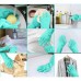 Силіконові рукавички Magic Silicone Gloves Pink для прибирання чистки миття посуду для будинку. Колір: бірюзовий Силіконові рукавички Magic Silicone Gloves Pink для прибирання чистки миття посуду для будинку. Колір: бірюзовий