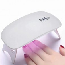 Лампа для сушіння гель лаків 6W LED UF SUN mini. Колір: білий Лампа для сушіння гель лаків 6W LED UF SUN mini. Колір: білий