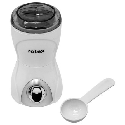 Кавомолка ROTEX RCG06 White. Колір: білий Кавомолка ROTEX RCG06 White. Колір: білий