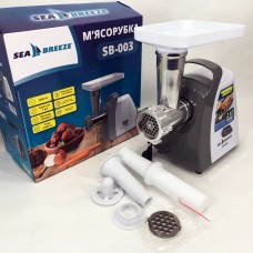 М'ясорубка SeaBreeze SB-003, електрична м'ясорубка з насадками, багатофункціональна електрична. М'ясорубка SeaBreeze SB-003, електрична м'ясорубка з насадками, багатофункціональна електрична.