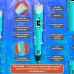 3D ручка Smart 3D Pen 2 c LCD дисплеєм. Колір блакитний 3D ручка Smart 3D Pen 2 c LCD дисплеєм. Колір блакитний