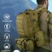 Рюкзак тактичний 55л із 3 підсумками! Якісний штурмовий для походу та подорожей великий наплічник баул