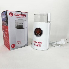 Кафемолка електрична Satori SG-1801-WT, кавомолка електрична домашня, портативна. Колір: білий Кафемолка електрична Satori SG-1801-WT, кавомолка електрична домашня, портативна. Колір: білий