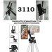 Штатив для телефону та фотоапарата Tripod 3110 PRO портативний трипод 0,35-1.02м висота. Колір: срібний Штатив для телефону та фотоапарата Tripod 3110 PRO портативний трипод 0,35-1.02м висота. Колір: срібний