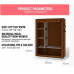 Шафа складна тканинна STORAGE WARDROBE KM-105 на 2 секції | Шафа розбірна з тканини | органайзер для одягу (106х45х170). Колір: коричневий Шафа складна тканинна STORAGE WARDROBE KM-105 на 2 секції | Шафа розбірна з тканини | органайзер для одягу (106х45х170). Колір: коричневий
