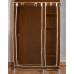 Шафа складна тканинна STORAGE WARDROBE KM-105 на 2 секції | Шафа розбірна з тканини | органайзер для одягу (106х45х170). Колір: коричневий Шафа складна тканинна STORAGE WARDROBE KM-105 на 2 секції | Шафа розбірна з тканини | органайзер для одягу (106х45х170). Колір: коричневий