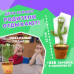 Танцюючий кактус співаючий 120 пісень з підсвічуванням Dancing Cactus TikTok іграшка Повторюшка кактус Танцюючий кактус співаючий 120 пісень з підсвічуванням Dancing Cactus TikTok іграшка Повторюшка кактус