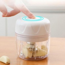 Кухонний електричний подрібнювач Release hands one click garlic харчової міні чоппер чеснок. Колір: білий Кухонний електричний подрібнювач Release hands one click garlic харчової міні чоппер чеснок. Колір: білий