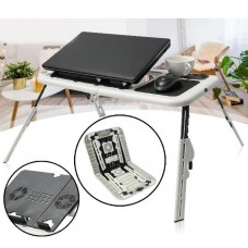 Складаний столик для ноутбука LD-09 E-Table, столик з охолодженням 2 USB кулера Складаний столик для ноутбука LD-09 E-Table, столик з охолодженням 2 USB кулера