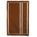Шафа складна тканинна STORAGE WARDROBE KM-105 на 2 секції | Шафа розбірна з тканини | органайзер для одягу (106х45х170). Колір: коричневий Шафа складна тканинна STORAGE WARDROBE KM-105 на 2 секції | Шафа розбірна з тканини | органайзер для одягу (106х45х170). Колір: коричневий