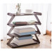 Полиця для взуття органайзер компактний стійка складана Shoe Rack YH 8802 зберігання речей та взуття 4 полиці. Колір: коричневий Полиця для взуття органайзер компактний стійка складана Shoe Rack YH 8802 зберігання речей та взуття 4 полиці. Колір: коричневий