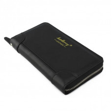 Гаманець шкіряний чоловічий Baellerry leather black. Колір чорний Гаманець шкіряний чоловічий Baellerry leather black. Колір чорний