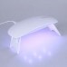 Лампа для сушіння гель лаків 6W LED UF SUN mini. Колір: білий