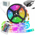 Світлодіодна стрічка SMD 5050 RGB LED 5 м IP65 з пультом та блоком живлення USB, 5м, Стрічка світлодіодна 5050