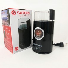 Кавомолка електрична SATORI SG-1803-BL, кавомолка електрична домашня. Колір: чорний Кавомолка електрична SATORI SG-1803-BL, кавомолка електрична домашня. Колір: чорний