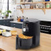Фритюрниця для дому з таймером Crownberg CB-5541 на 1.5 л безмасляна фритюрниця 1200 Вт Фритюрниця для дому з таймером Crownberg CB-5541 на 1.5 л безмасляна фритюрниця 1200 Вт