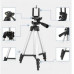 Штатив для телефону та фотоапарата Tripod 3110 PRO портативний трипод 0,35-1.02м висота. Колір: срібний Штатив для телефону та фотоапарата Tripod 3110 PRO портативний трипод 0,35-1.02м висота. Колір: срібний