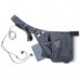 Сумка тактична Cross Body месенджер із тканини. Колір: чорний Сумка тактична Cross Body месенджер із тканини. Колір: чорний