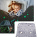 Плед, що світиться в темряві, плюшеве покривало Blanket kids Magic Star 150х100 см флісова ковдра. Колір: сірий Плед, що світиться в темряві, плюшеве покривало Blanket kids Magic Star 150х100 см флісова ковдра. Колір: сірий