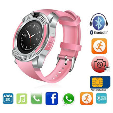 Розумний смарт-годинник Smart Watch V8. Колір рожевий Розумний смарт-годинник Smart Watch V8. Колір рожевий