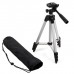 Штатив для телефону та фотоапарата Tripod 3110 PRO портативний трипод 0,35-1.02м висота. Колір: срібний Штатив для телефону та фотоапарата Tripod 3110 PRO портативний трипод 0,35-1.02м висота. Колір: срібний