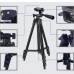 Штатив для телефону та фотоапарата Tripod 3120 PRO портативний трипод 0,35-1.02м висота. Колір: чорний Штатив для телефону та фотоапарата Tripod 3120 PRO портативний трипод 0,35-1.02м висота. Колір: чорний