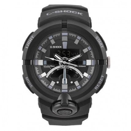 Годинник наручний G-SHOCK GA-500. Колір: чорний з білим Годинник наручний G-SHOCK GA-500. Колір: чорний з білим