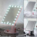Дзеркало для макіяжу з 16 LED підсвічуванням Mirror White. Колір білий Дзеркало для макіяжу з 16 LED підсвічуванням Mirror White. Колір білий